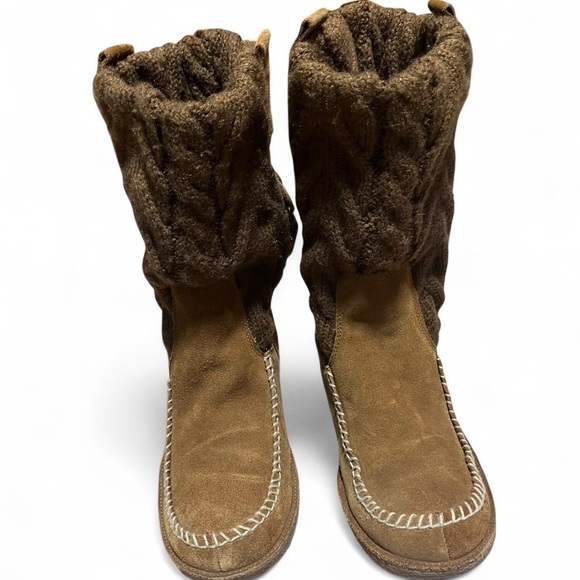 American Eagle Outfitters Shoes - American Eagle Outfitters Brown Knit Moccasins​​